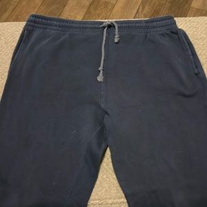 Navy men’s sweatpants (extremely lightly worn)